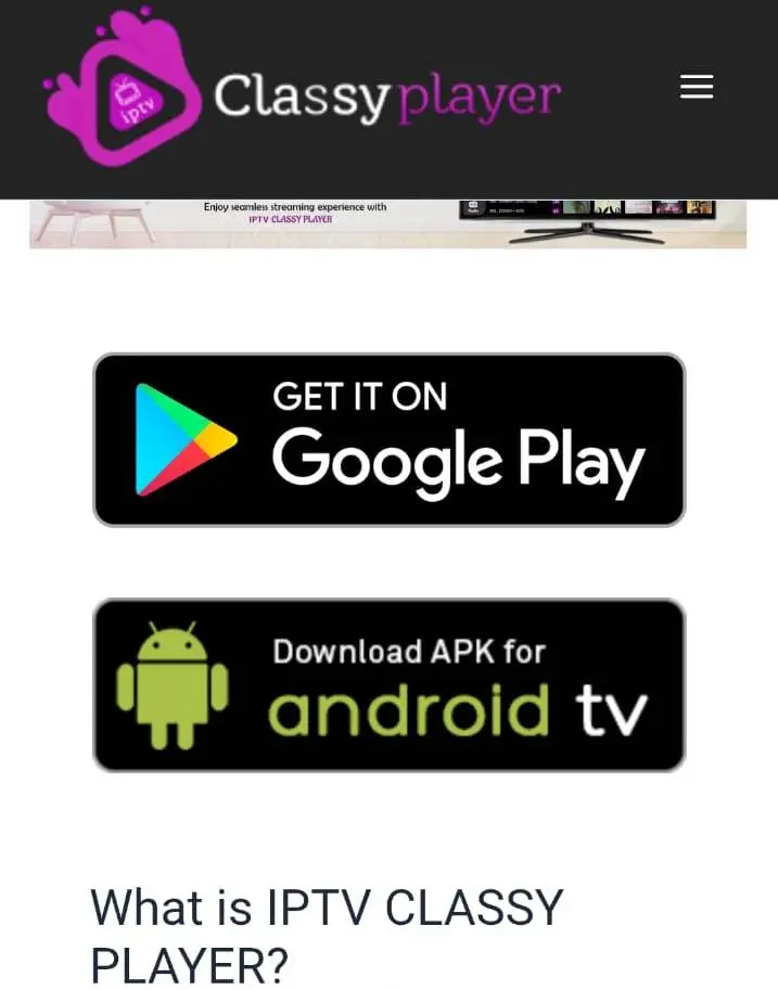 IPTV Classy Players