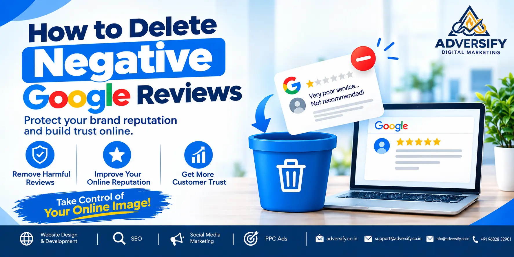 How to Delete Negative Google Reviews
